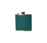 6oz Hip Flask Travel Accessories Dark Aqua 