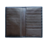 Classic Tall Wallet Wallets Dark Olive Calf/Lambskin 