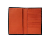 Classic Tall Wallet Wallets Orange Calf/Lambskin 