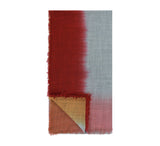 Pisa Wool Stole Pashmina & Scarves Burgundy 