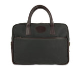 Regents Waxed Canvas Briefcase - Pickett London