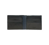 RFID Contrast Tip Short Wallet Wallets Black / Navy 
