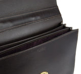 Three Pocket Traditional Briefcase - Pickett London